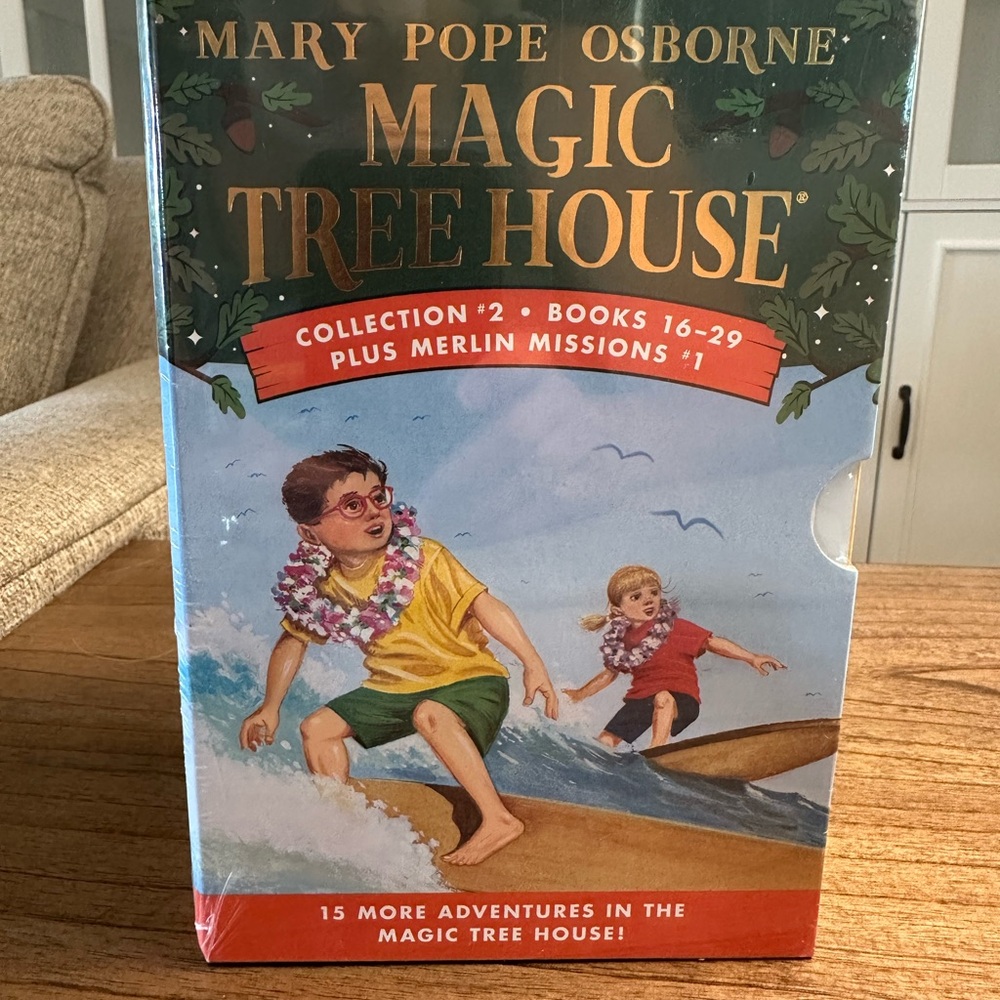 Collection #2 (Books 16-29) by Mary Pope Osborne with Merlin Missions